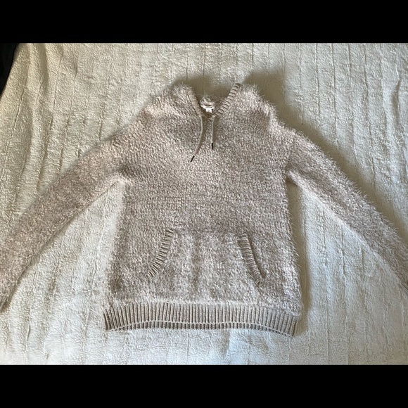 Garage Textured Fuzzy Hoodie - Picture 1 of 8